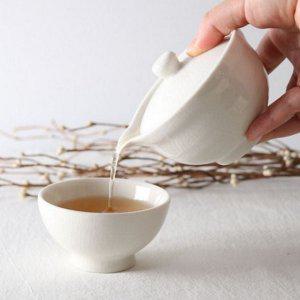 찻잔 도자기 다기세트 다도 1인 다기 고급 백자 수제