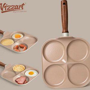 ih 캠핑 인덕션 다이캐스팅 4구 에그 팬 논스틱