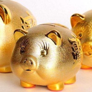 동전 황금 저금통 집들이 인테리어 선물용 선물 돼지