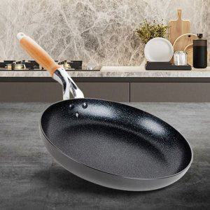 경질 두꺼운 후라이팬 프라이팬 논스틱 코팅 철코팅 업소용