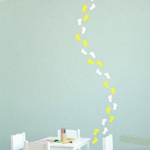 데칼 스티커 그래픽 발바닥 어린이집 벽면 발자국 인테리어