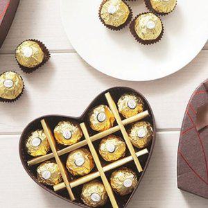 화이트데이 선물 특별 상자 발렌타인 하트 선물용 초콜릿