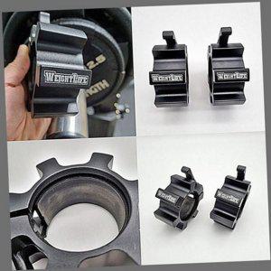 잠금 바벨 고정 헬스 클립 원판 경량 역기 운동