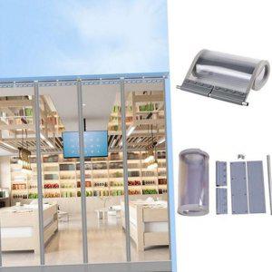 커튼 창문 방풍 가정용 자석 방한 비닐막 출입구 투명