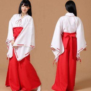 무녀복 할로윈 무녀 파티 축제 의상 코스프레 여성 전통복