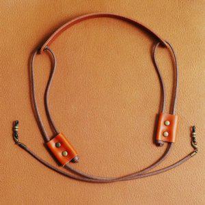 소가죽 길이 데일리 목걸이 선글라스 안경 분실방지 가죽