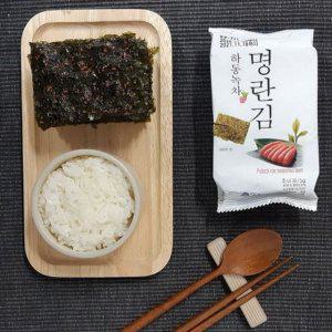 반찬용 녹차 명란 소포장 밥도둑 맛김 도시락 국산 재래김