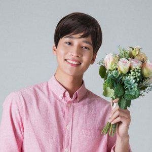 정수리 통가발 짧은 커트 남성 인조