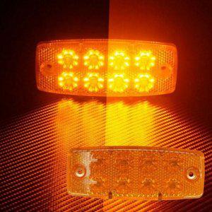 트럭 자동차 보조 측면 마커 화물차 차량 램프 사이드 등