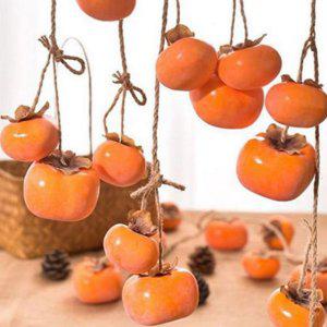 카페 홍시 모형 과일 장식용 감 가을