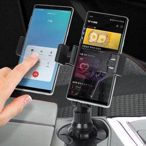 차량용휴대폰거치대 홀더 태블릿 듀얼 2in1 차량용핸드폰거치대