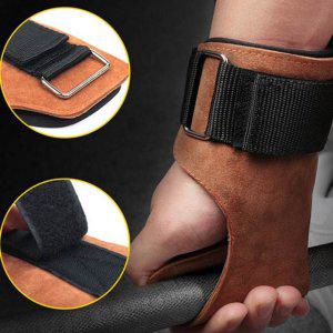 장갑 턱걸이 헬스 데드리프트 운동 스트랩 손목 가죽 웨이트