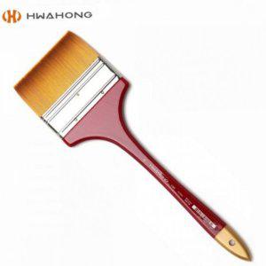 인조 모평 수채화 미술용 평붓 그림 화방용 전문가용평 넓은