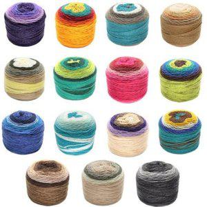 털실 부드러운 손뜨개 뜨개용 핸드메이드 워머 목도리 겨울