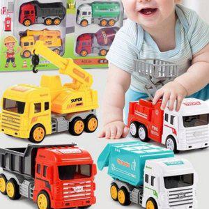 어린이 덤프트럭 중장비 장난감 레미콘 쓰레기 유아 소방차