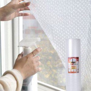 단열 결로방지 붙이는 보온재 창문 뽁뽁이 시트 에어캡 사계절
