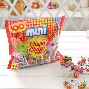 막대 포장 화이트데이 어린이 선물용 사탕 간식 100개