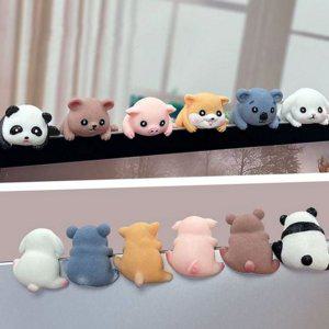 소품 차량용 장식 자동차 인형 모니터 부착