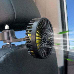 실내 휴대용 차량용 자동차 뒷좌석 헤드레스트 선풍기 강력
