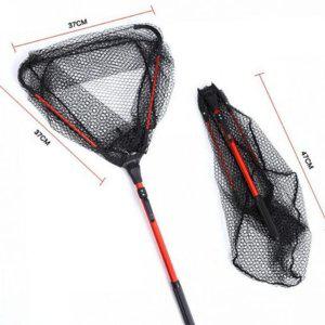 뜰채 민물 해루질 랜딩넷 낚시 바다 휴대용 삼각 접이식