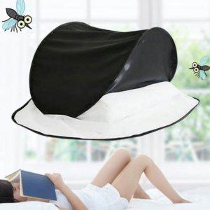 암막 얼굴 휴대용 접이식 모기장 방충망 안면 침대