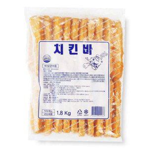 치킨바 바삭한 냉동 1.8kg 20개 간편식 에어프라이어