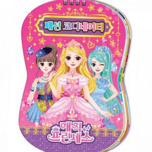 패션 놀이 스티커 여아 코디 아동 코디북 아트