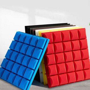 흡음 음악실 실내 방음재 패널 가정용 스튜디오 벽면 부착형 방음벽