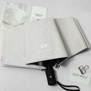 우산 우양산 휴대용 양산 가벼운 자동 3단 접이식