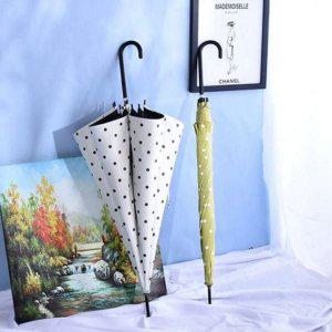 암막 땡땡이 코팅 장우산 양우산 자동 차단 패션