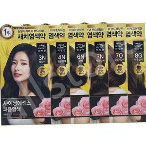 새치 새치용 약 순한 염색 무암모니아 크림 저자극