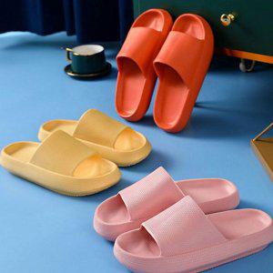 슬리퍼 쿠션 푹신한 실외 폭신한 투밴드 데일리 사무실 편한