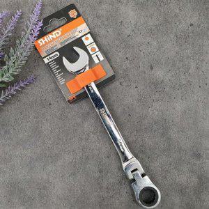 기어렌치 스패너 14mm 공구 자동 플렉스 오픈엔드 렌치 라쳇