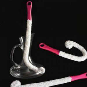 글라스 손잡이 유리병 주둥이 주방 디켄터 유리 세척솔 잔