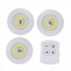 무선 취침등 간접 터치 수면 led 리모컨 원형 무드등