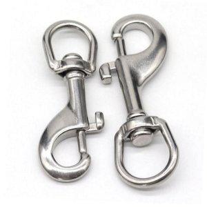 스텐레스 장비훅 싱글 금속 스쿠버 다이빙 스냅 볼트