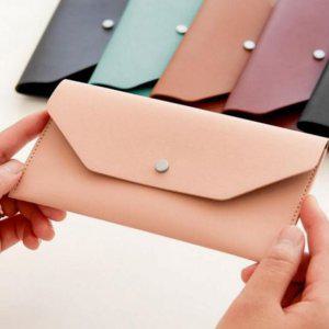 봉투 장지갑 가죽 지갑 용돈 지폐 세뱃돈 상품권