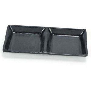 식당 찬기 멜라민 2구 반찬 한정식 접시 그릇 업소용