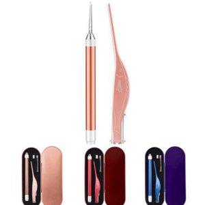 안전 위생 핀셋 청소기 어린이 귀이개 흡입기 led 휴대용