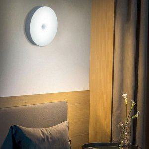 무타공 센서등 동작 실내 조명등 led 자동 무선 충전식