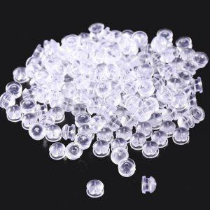 귀걸이 고정 클러치 뒤 뒷마개 마개 투명 이어링 실리콘 스톱퍼