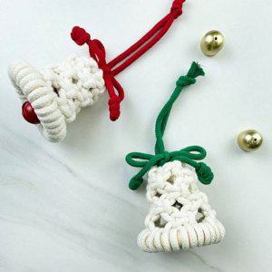 인테리어 크리스마스 장식 행잉 데코 마크라메 DIY 만들기