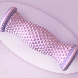 피로 무소음 종아리 마사지기 지압 발 휴대용 롤러 발바닥