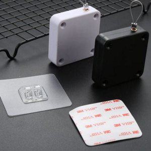 와이어 무타공 자동 도어클로저 슬라이딩 부착형 가정용