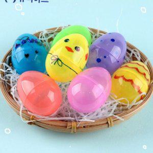 달걀 이중 계란 모형 플라스틱