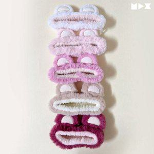 학생 세안밴드 헤어밴드 욕실 양털 어린이 극세사 세수