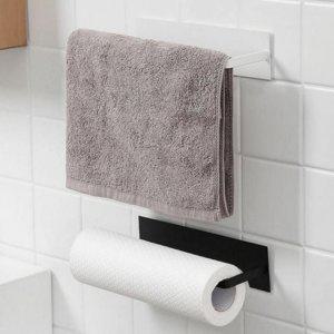 주방 부착식 호일 싱크대 걸이 무타공랩 정리 부착식랩 키친타올걸이