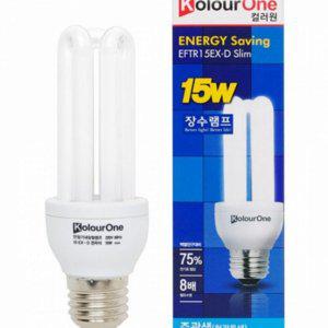 램프 안정기 소켓 슬림형 삼파장 전구형 전등 내장형