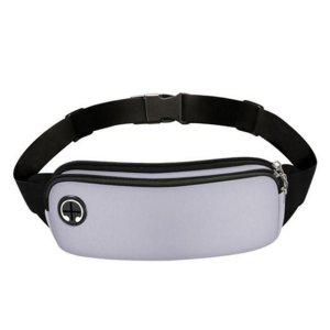 대용량 데일리 이중 레저용 지퍼 방수 힙색 생활 이어폰홀