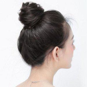 헤어곱창 승무원 여성 당고머리 면접 가발 똥머리